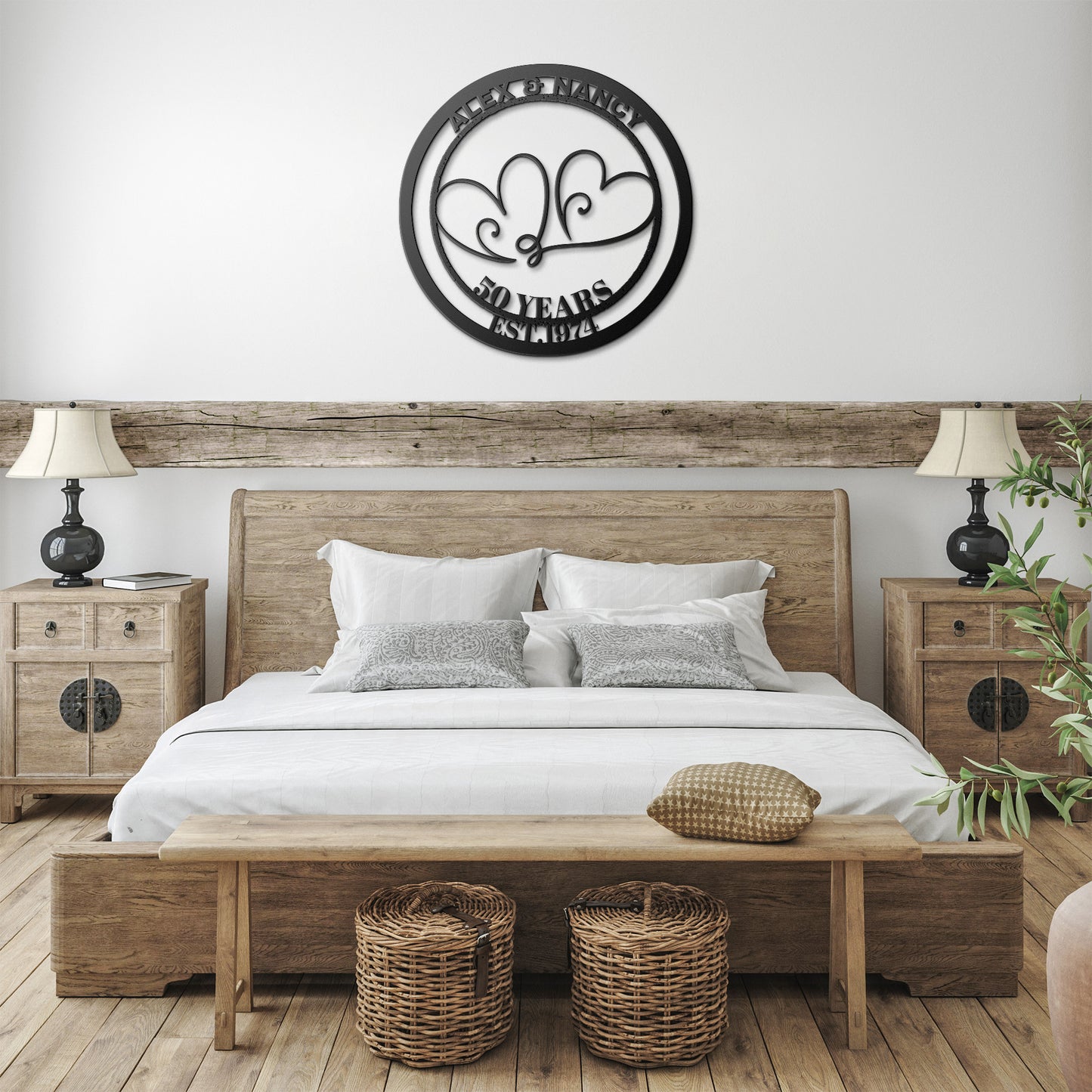 ANNIVERSARY PERSONALIZED WALL DECOR