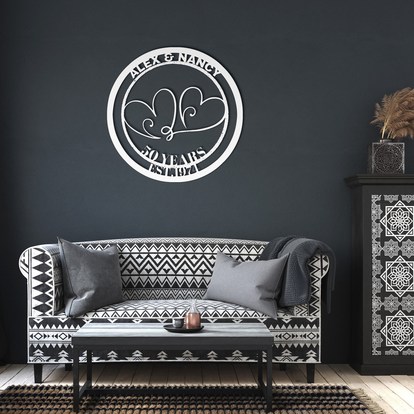 ANNIVERSARY PERSONALIZED WALL DECOR