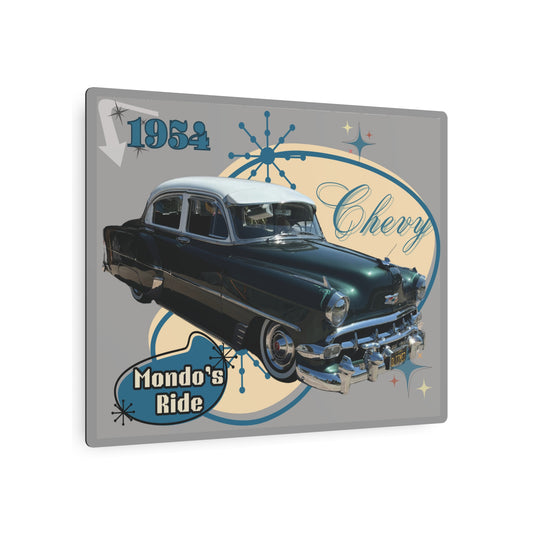 54 RIDE REETRO METAL WALL SIGN