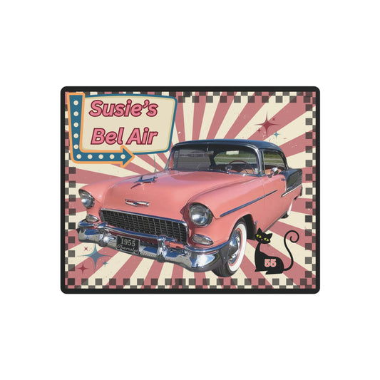 RETRO ROCK A BILLY PERSONALIZED METAL SIGN
